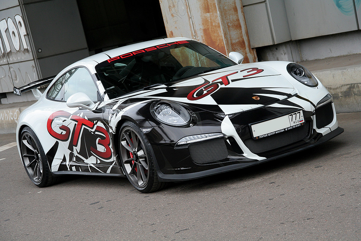 Оклейка Porsche 911 GT3