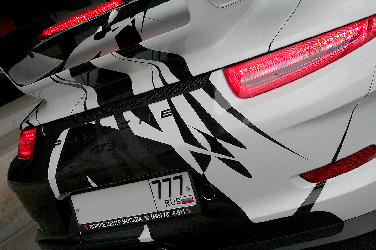Оклейка Porsche 911 GT3